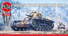 Airfix Classic Kit VINTAGE tank A01319V - Type 97 Chi Ha Japanese Tank