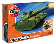 Airfix Quick Build tank J6022 - Challenger Tank - zelená - cena, porovnanie