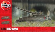 Airfix tank A1372 - M12 GMC - cena, porovnanie