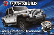 Airfix Quick Build auto J6039 - Jeep Gladiator (JT) Overland - cena, porovnanie