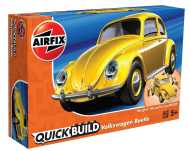Airfix Quick Build auto J6023 - VW Beetle - žlutá - cena, porovnanie