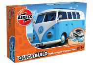 Airfix Quick Build auto J6024 - VW Camper Van - modrá - cena, porovnanie