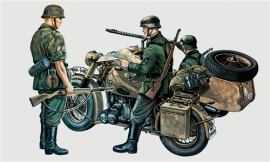 Italeri Model military 0315 - BMW R75 with Sidecar