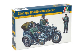 Italeri Model military 0317 - ZÜNDAPP KS750