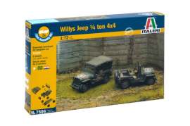 Italeri Fast Assembly military 7506 - 1/4 Ton 4x4 TRUCK