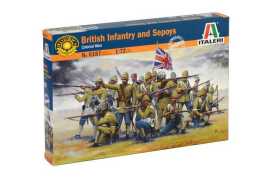 Italeri Model figurky 6187 - British Infantry and Sepoys