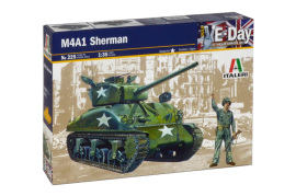 Italeri Model tank 0225 - M4 A1 SHERMAN