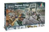 Italeri Model diorama 6194 - Pegasus Bridge Airborne Assault - cena, porovnanie