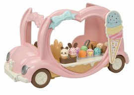 Sylvanian Family Ružové zmrzlinárske auto