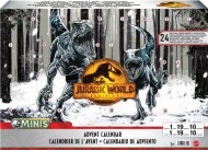 Mattel Jurassic Worlds Adventný kalendár HHW24 - cena, porovnanie
