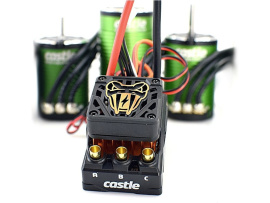Castle Creations Motor 1410 3800ot/V 5mm senzored, reg. Copperhead