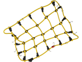 Robitronic poutací síť s háčky 19x12cm žlutá