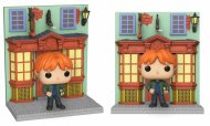 Funko POP Deluxe: HP Diagon Alley - Quidditch Supplies Store w/Ron - cena, porovnanie