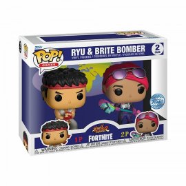 Funko POP Games: Fortnite- 2PK Ryu & Brite Bomber