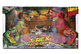 Jurassic Clash Dino súboj T-REX 32 cm