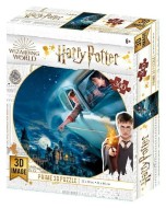 Clementoni 3D puzzle Harry Potter - Harry & Ron Flyingover Hogwarts 300ks - cena, porovnanie