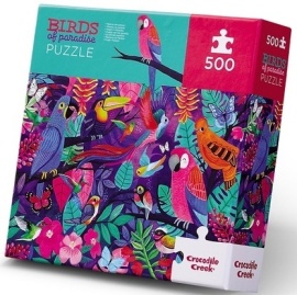 Crocodile Creek Puzzle Vtáci v raji 500