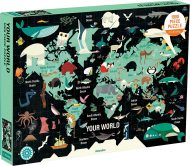 Mudpuppy Rodinné puzzle Váš svet 1000 - cena, porovnanie