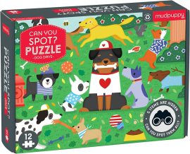 Mudpuppy Puzzle "viete nájsť?" Psie dni 12
