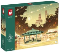 Janod Art puzzle New York v noci 2000 ks - cena, porovnanie