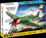 Cobi 5736 II WW P-47 Thunderbolt & cisterna - cena, porovnanie