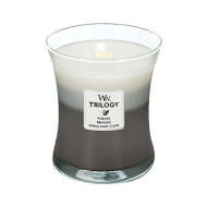 WoodWick Trilogy Warm Woods Medium Candle 275g - cena, porovnanie