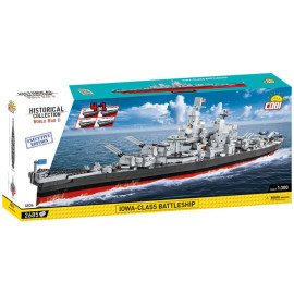 Cobi 4836 II WW IOWA-class battleship 4 v 1