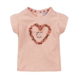 Dirkje Tričko kr. rukáv 92 Smokey Pink