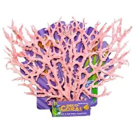 Penn Plax Deco Coral L ružovobiela 25 x 18 cm