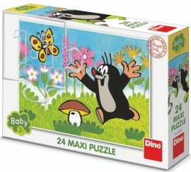 Dino Puzzle Krtko a huba 24ksmaxi