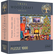 Trefl Drevené puzzle 1000 - Pri krbe - cena, porovnanie