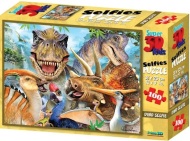 Clementoni 3D puzzle - Dino Selfie 100 ks - cena, porovnanie