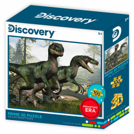 Clementoni 3D puzzle - Velociraptor 100ks