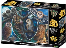 Clementoni 3D puzzle - Noble Owls 500 ks