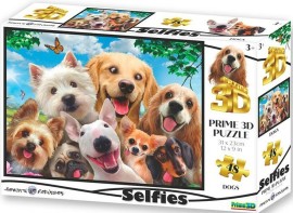 Clementoni 3D puzzle - Pes Selfie 48 ks