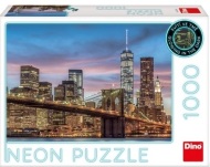 Dino Puzzle New York 1000ks neón - cena, porovnanie