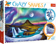Trefl Puzzle 600 Crazy Shapes - Aurora - cena, porovnanie