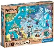 Clementoni Puzzle 1000ksDisney Mapa - Frozen - cena, porovnanie