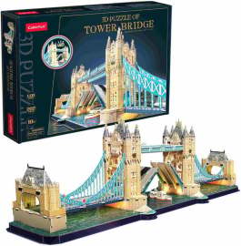 Clementoni Puzzle 3D LED Tower Bridge 222ks