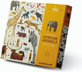 Crocodile Creek Puzzle Svet afrických zvierat 750