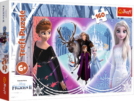 Trefl Puzzle 160 - Šťastné chvíle / Disney Frozen 2