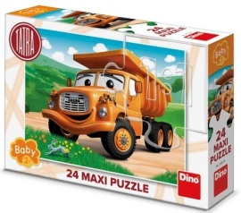 Dino Puzzle Tatra na lúke 24ks Maxi