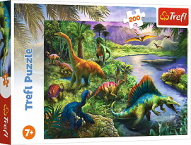 Trefl Puzzle 200 - Dinosaurus