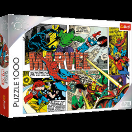 Trefl Puzzle 1000 - Neporaziteľní Avengeri / Disney 100