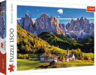 Trefl Puzzle 1500 - Údolie Val di Funes, Dolomity, Taliansko - cena, porovnanie