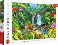 Trefl Puzzle 2000 - Tropický les - cena, porovnanie