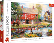 Trefl Puzzle 2000 - Život na vidieku - cena, porovnanie