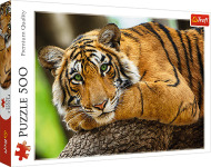 Trefl Puzzle 500 - Portrét tigra - cena, porovnanie
