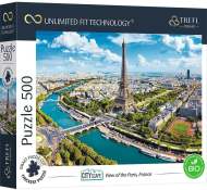 Trefl Prime puzzle 500 UFT - Panoráma mesta: Paríž, Francúzsko - cena, porovnanie