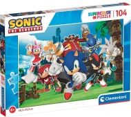 Clementoni Puzzle 104 Sonic - cena, porovnanie
